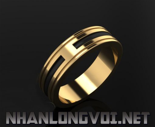 nhan vang 18k 1 long voi dep 1