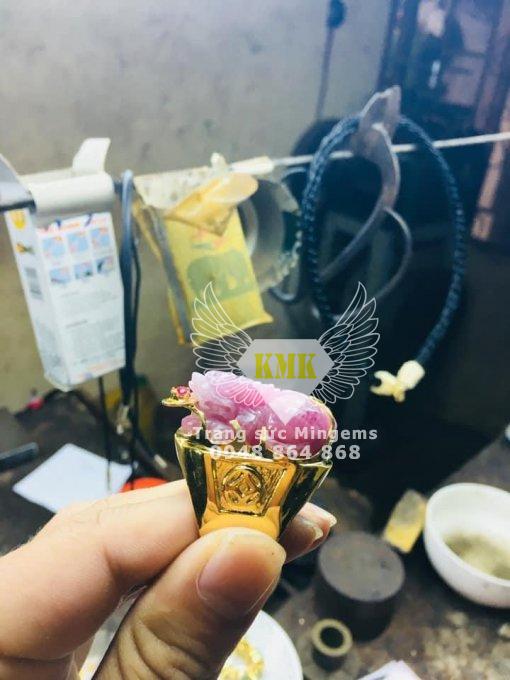 nhẫn vàng 18k tỳ hưu nam