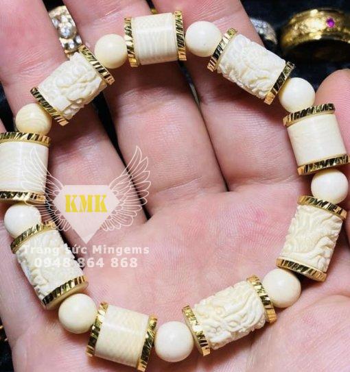 lắc tay trúc vàng 18k