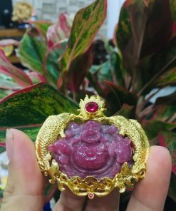 di lặc ruby lục yên vàng 10k