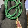 vòng cổ ngọc lục bảo emerald thiên nhiên