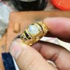 nhẫn vàng nam đá opal