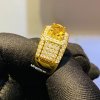 nhẫn nam đá sapphire vàng 18k