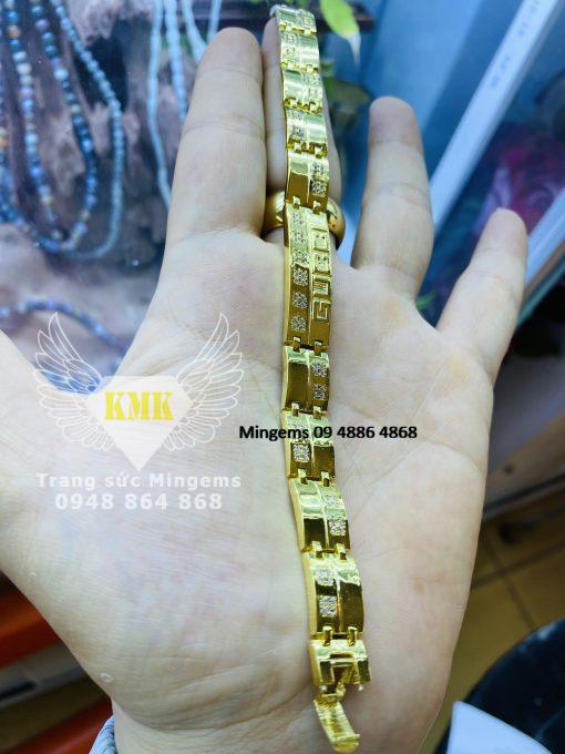 lắc tay nam vàng 18k