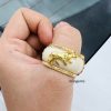 nhẫn vàng hình con hổ vàng 18k