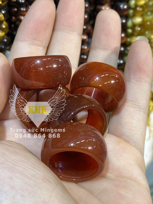 nhẫn mã não agate