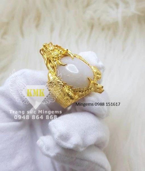 nhẫn long quy vàng 24k