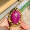 nhẫn nam ruby vàng 18k