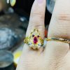 nhẫn phong thủy cóc vàng 18k cho nữ