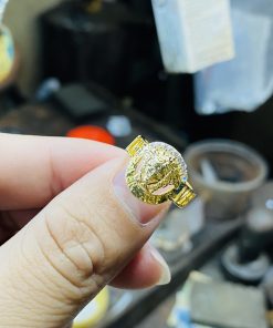 nhẫn versace vàng 18k cho nữ