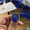 nhẫn vàng 18k đính opal xanh