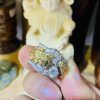 nhẫn vàng 18k đính xoàn Moissanite