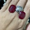 Ruby Huyết Bồ Câu Lên Nhẫn Nam Siêu Khủng Hợp Nhất Mệnh Hỏa Có Tại Mingems