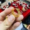 Nhẫn Kim Tiền 4 Phân Vàng 10k Đơn Giản Đẹp Phù Hợp Tay Nam Nữ Tại Mingems