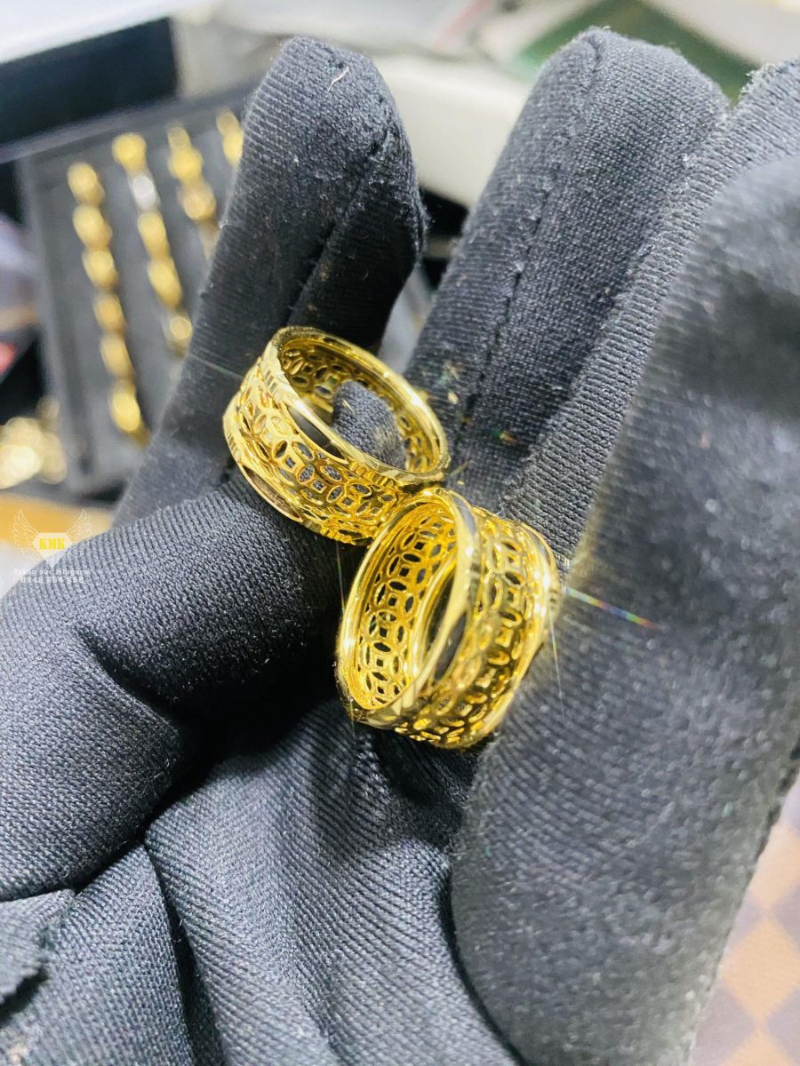Top nhẫn vàng non 10k nam rẻ đẹp - JEMMIA DIAMOND