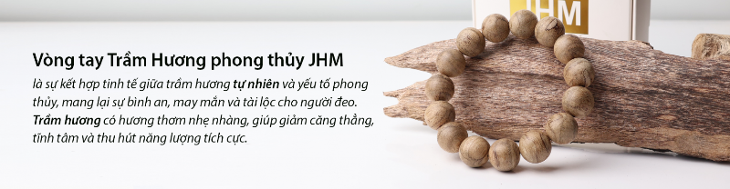 Vòng tay 15 hạt trầm hương mang lại may mắn và bình an