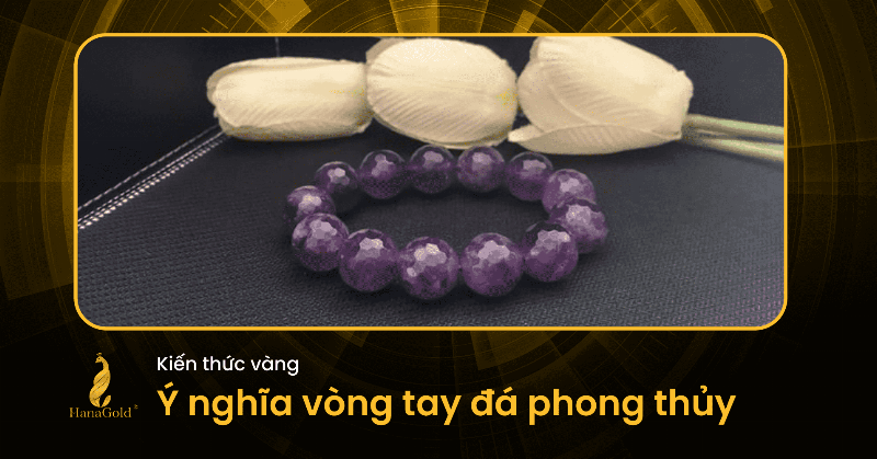 Vòng đá phong thủy đeo tay ban ngày mang lại năng lượng tích cực
