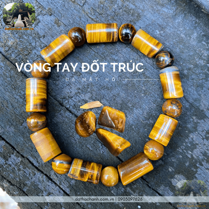 Vòng tay đá mắt hổ giúp tự tin cho dân văn phòng, tăng cường quyết đoán