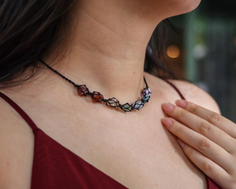Vòng tay thạch anh tím amethyst giúp cung cấp năng lượng tích cực