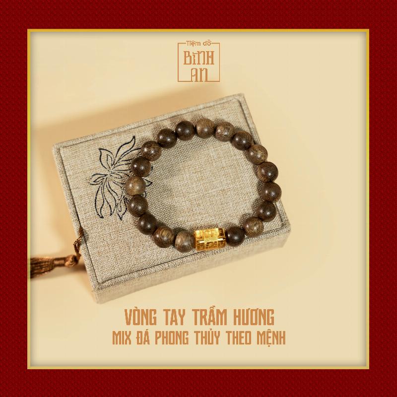 vong tay tram huong deo tay thu hut tai loc